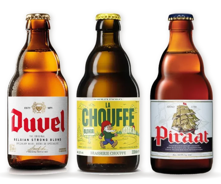 Duvel, La Chouffe y Piraat