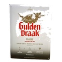 Cartel metálico Gulden Draak rectangular