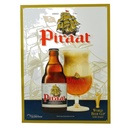Cartel metálico Piraat rectangular