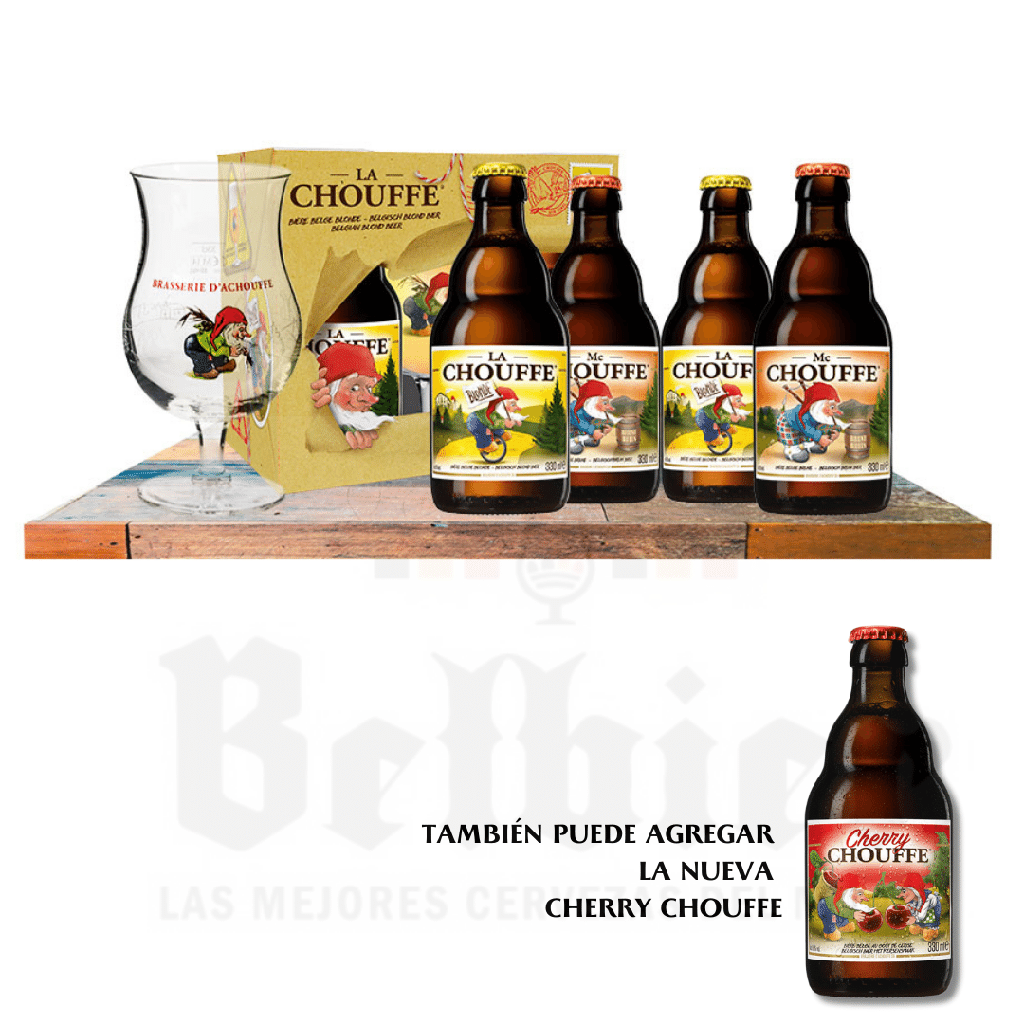 Pack Chouffe (2x2 + copa)