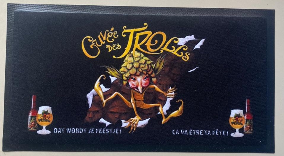 Tapete de bar Cuvee des Trolls
