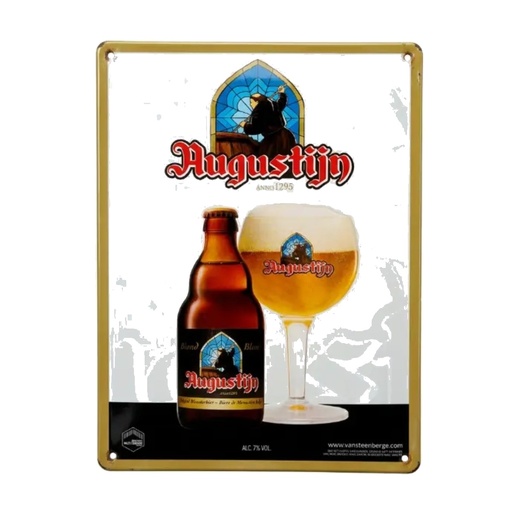 Cartel metálico Augustijn