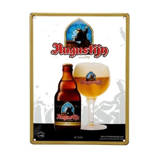 Cartel metálico Augustijn