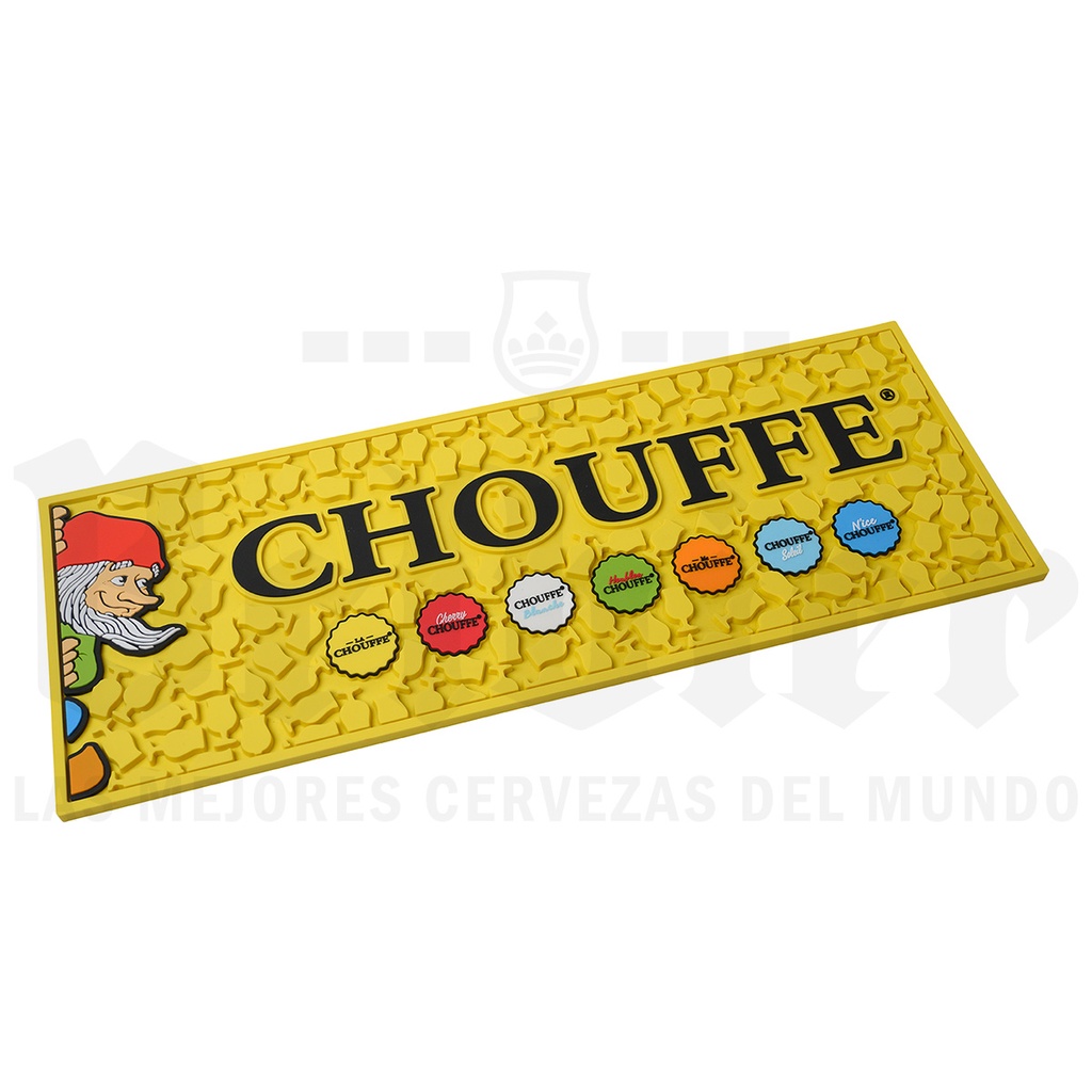 Tapete de bar Chouffe amarillo