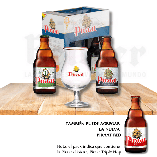 Pack Piraat + Red + Copa