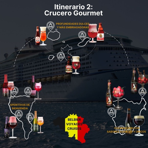 Itinerario 2: Crucero Gourmet