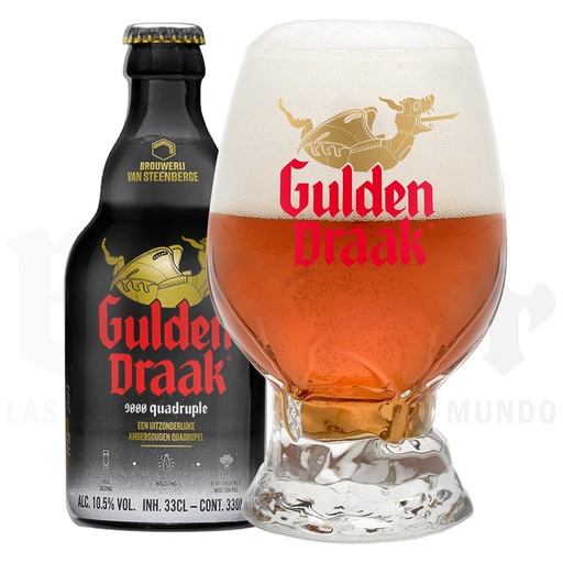 Cervezas cuádruples: Gulden Draak 9000 33cl