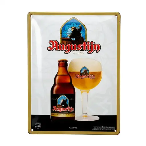 Cartel metálico Augustijn
